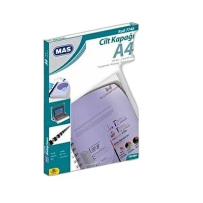 CILT KAPAĞI PP - A4- 100 LÜ PK.KIRMIZI