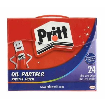PRİTT 24 RENK ÇANTALI PASTEL BOYA