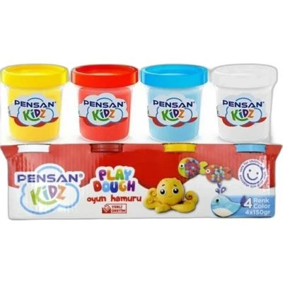 PENSAN KİDZ 4 RENK OYUN HAMURU