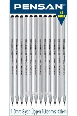 PENSAN TRIBALL TÜKENMEZ KALEM SİYAH