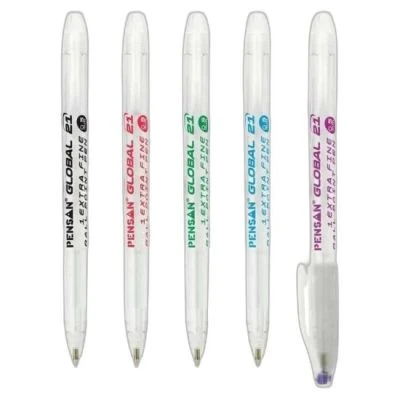 PENSAN GLOBAL TÜKENMEZ KALEM KIRMIZI 0,5 MM