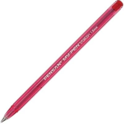PENSAN MY-PEN TÜKENMEZ KALEM KIRMIZI 25.Lİ 1 MM