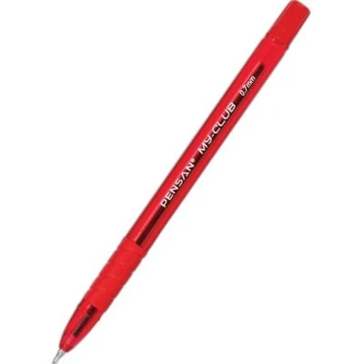 PENSAN CLUB MEDIUM TÜKENMEZ KALEM KIRMIZI 0,7 MM