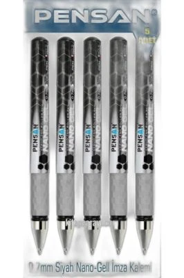 PENSAN NANO JEL ROLLER KALEM SİYAH 0,7 MM