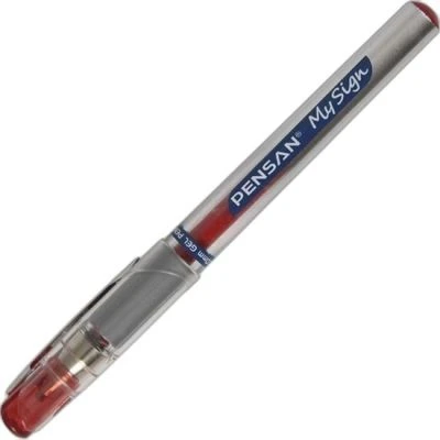 PENSAN NANO JEL ROLLER KALEM KIRMIZI 0,7 MM