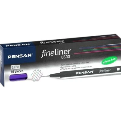 PENSAN 6500 FİNELİNER SİYAH