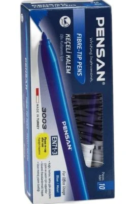 PENSAN 3003 OFİS TİPİ KEÇELİ KALEM MAVİ