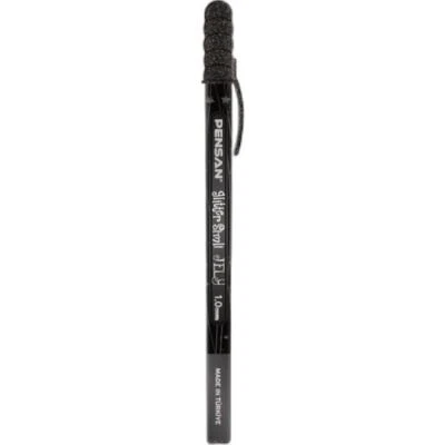 PENSAN JELY GLİTTER 1.0 MM GEL PEN SİYAH