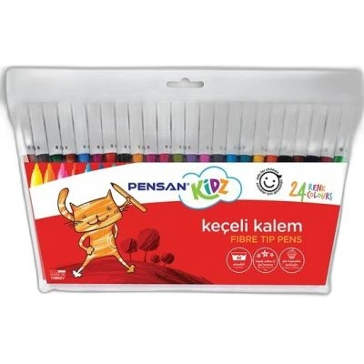 PENSAN KİDZ KEÇELİ BOYA KALEMİ 24 RENK