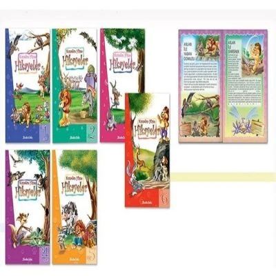 K.COLOR A4 4 YP.KISSADAN HİSSE HİKAYE KİT.KARIŞIK