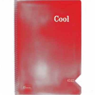 KESKIN A4 40 YP.ÇIZGILI PP KP.SPIRALLI COOL DEFTER