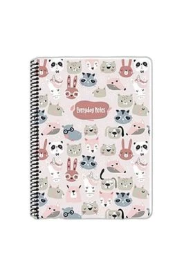 KESKİN ANIMAL FRİENDS A4 SPR. KRT. 80 YAPRAK KARELİ DEFTER