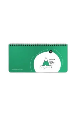 HISLI ŞEYLER 13*27 SPIRALLI STICKERLI PLANNER -ZIRVEDEYIM CANIM DUYMUYORUM