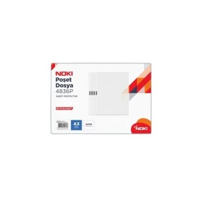 NOKİ POŞET DOSYA A3 DİKEY  (90 MIC)