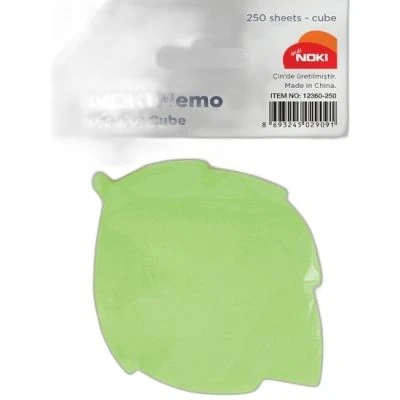 MEMO YAPRAK ŞEKİLLİ NOTLUK
