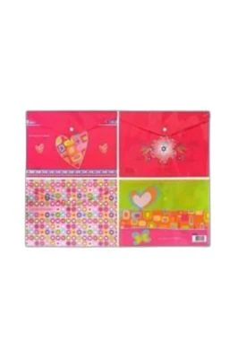 NOKİ BASKILI ÇITÇITLI EVRAK ZARFI KIZ 3105