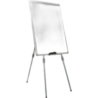 İNTER 50*70 ELEGANT ÇERÇEVE LAMİNANT YÜZEYLİ TELESKOPİK AYAKLI BEYAZ YAZI TAHTASI