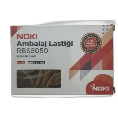 NOKİ AMBALAJ LASTİĞİ %80 KAUÇUK 7 CM. 50 GR. KUTU