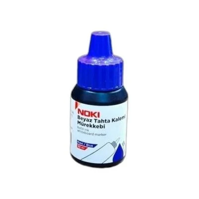 NOKİ BEYAZ TAHTA KALEM MÜREKKEBİ MAVİ 30 ML