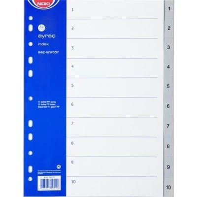 NOKİ AYRAÇ PP 1-10 RAKAM