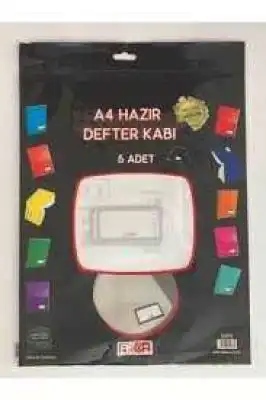 ABKA 5'Lİ HAZIR KİTAP KABI ŞEFFAF