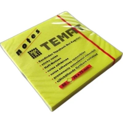 TEMAT 75X75 MM NOT KAĞIDI 80 YPR SARI