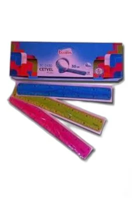 TİCON SİLİKON CETVEL 30 CM