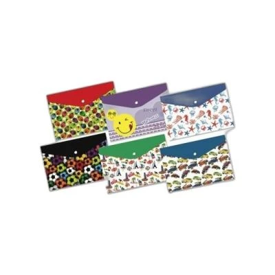 TİCON DESENLİ ÇITÇITLI ZARF DOSYA