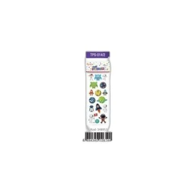 TİCON.TPS-014/02.PUFFY STICKER(UZAY FİGÜRLERİ)