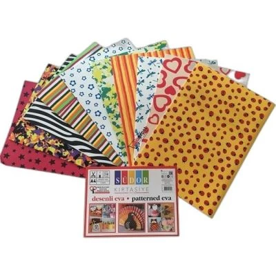 EVA 20X30 CM  10 RENK DESENLİ