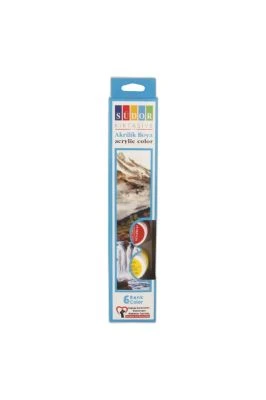 AKRİLİK BOYA SET 6X15 ML