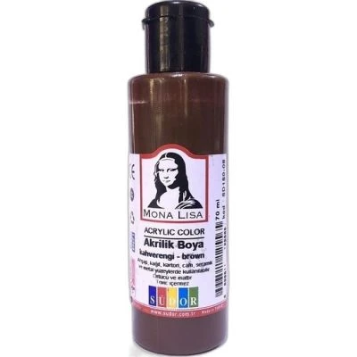AKRİLİK BOYA 70 ML KAHVERENGİ