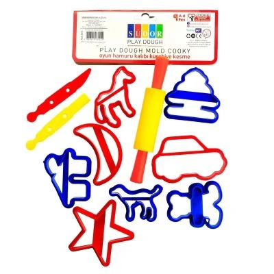 SÜDOR OYUN HAMUR KALIBI BÜYÜK ŞEKİL+MERDANE