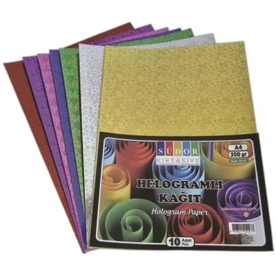 HOLOGRAMLI KAĞIT A4 200G 10 LU