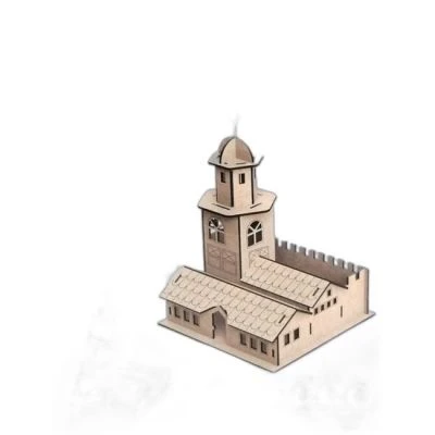 SÜDOR AHŞAP KUTULU MAKET KIZ KULESI BOYAMA SETI BÜYÜK