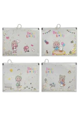 SÜDOR DESENLI DOSYA FERMUARLI A5 SIMLI