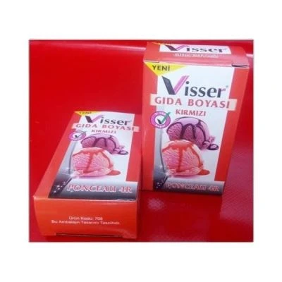 VİSSER GIDA BOYASI KIRMIZI