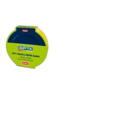 ÇİFT TARAFLI KÖPÜK MONTAJ BANDI 25MM X 3 MT