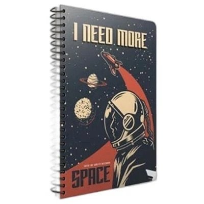SPACE SP.KARTON A4 80 YAP. ÇİZGİLİ DEFTER