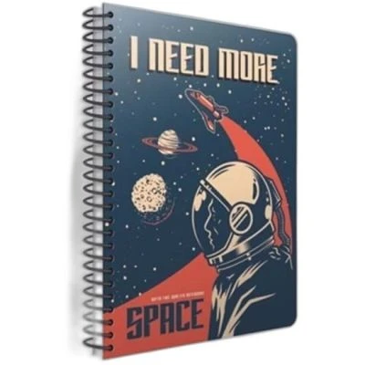 SPACE SP.KARTON A4 80 YAP. KARELİ DEFTER