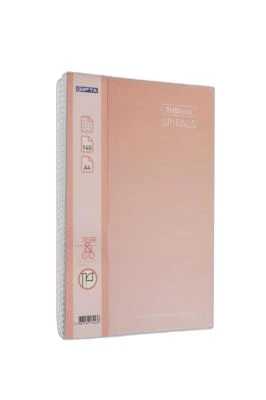 THEBOOK SPIRALS SP. SERT KAPAK A4 140YAP. KARELİ DEFTER