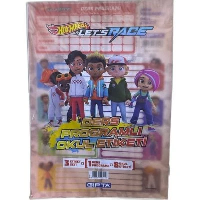 HOT WHEELS DERS PROG.OKUL ETİK.16*24-3 YP.