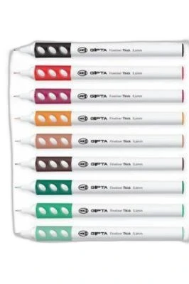 FINELINER - THICK 0.4MM YUVARLAK GÖVDE SİYAH