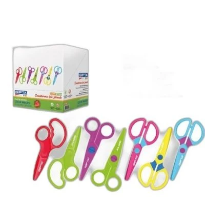 GIPTA KİDS PLASTİK GÖVDELİ KESMEYEN ÇOCUK MAKASI