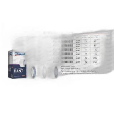 BANT - CIFT TARAFLI 38MM X 25 MT