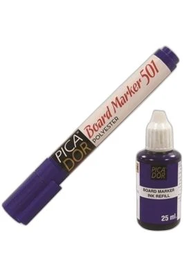 PİCA 501 YUVARLAK UÇ TAHTA KALEMİ MAVİ