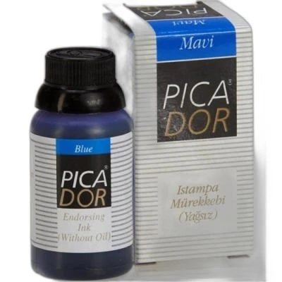 PİCA STAMPA MÜREKKEBİ MAVİ