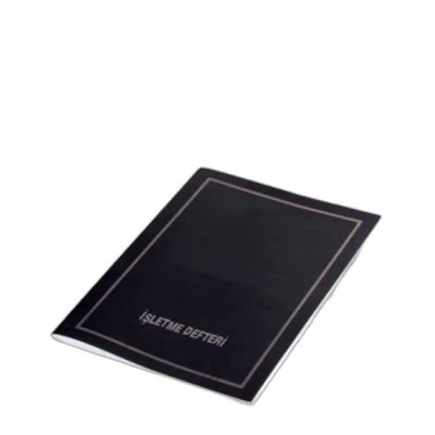 İŞLETME DEFTERİ GELİR GİDER PLASTİK KAPAK