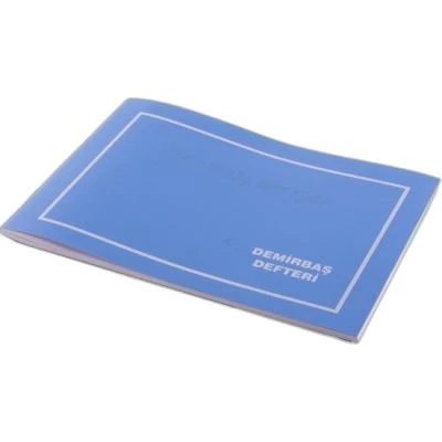 DEMİRBAŞ DEFTERİ PLASTİK KAPAK