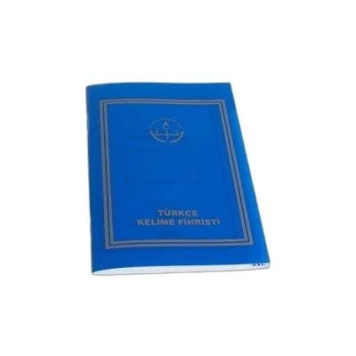 KELİME DEFTERİ TÜRKÇE